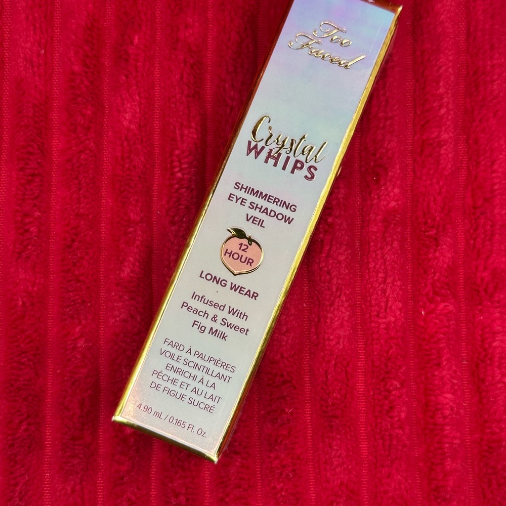 Too Faced Shimmering Eyeshadow Veil - Pop The Bubbly! 💛